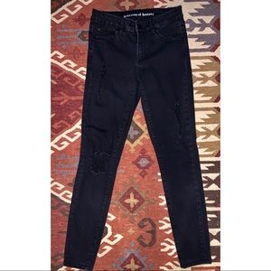 Articles of Society Ankle Skinny Ripped Jeans